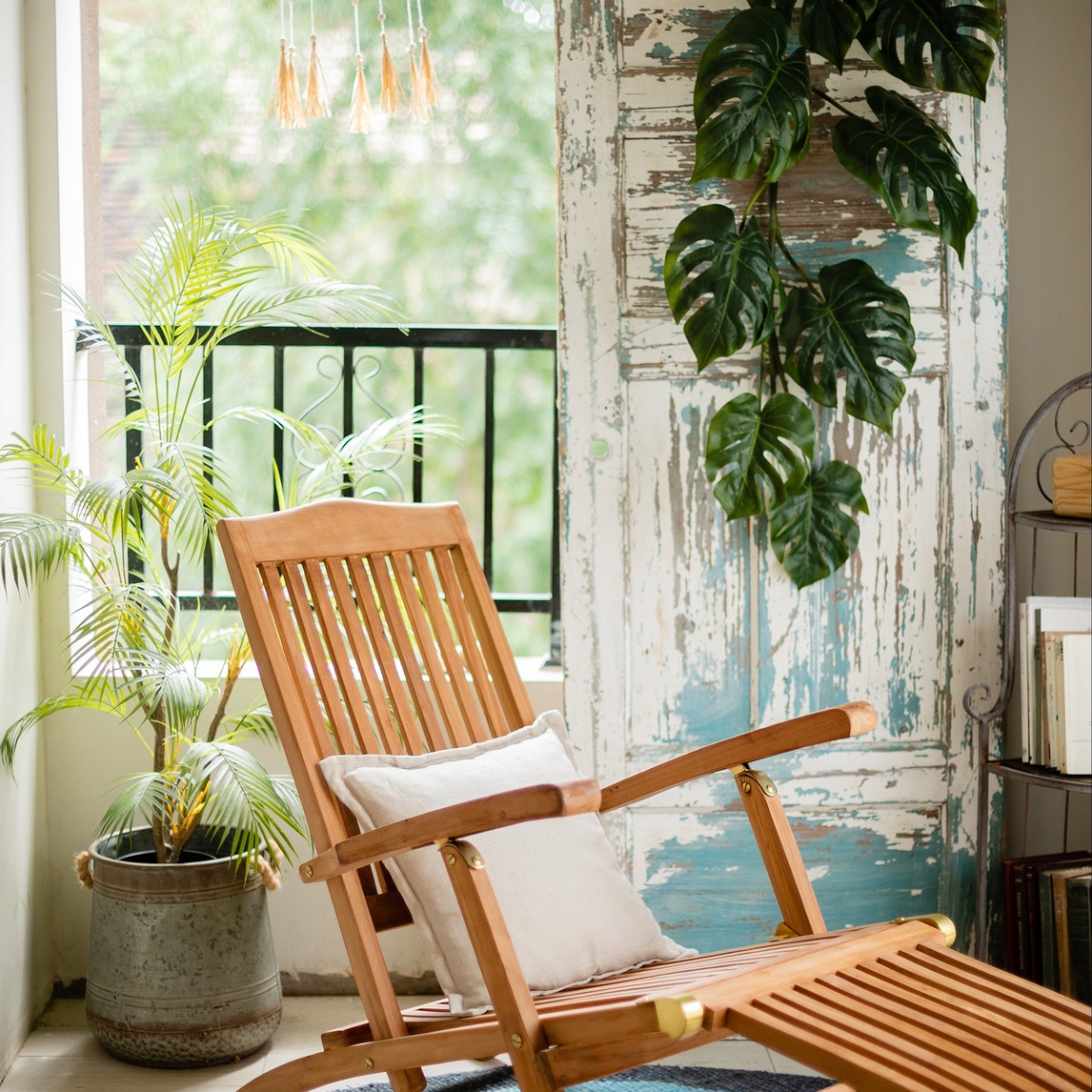 惬意舒适的休闲阳台