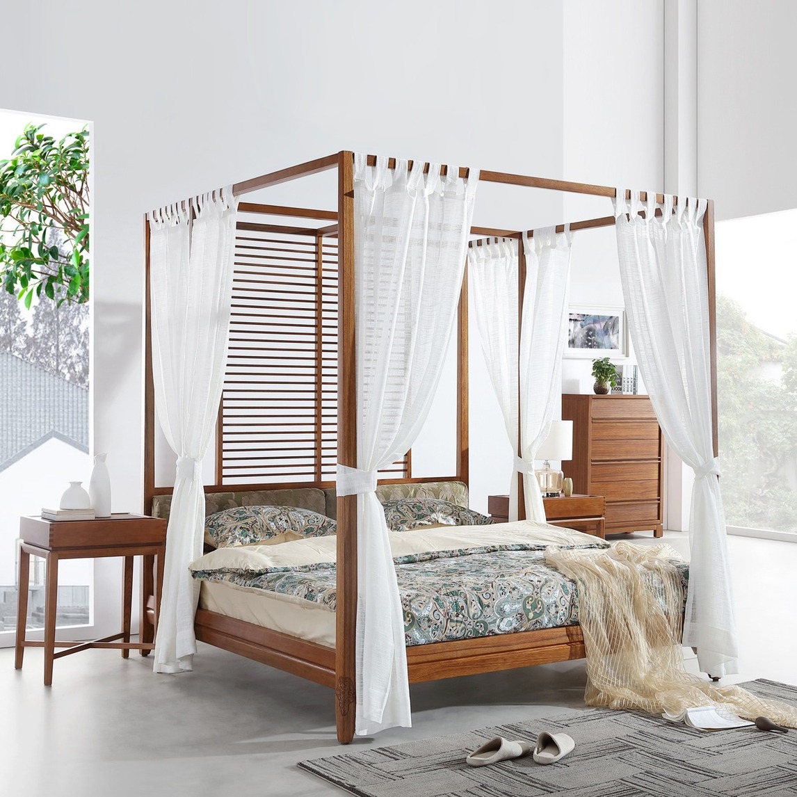 东南亚异域风情-架子床