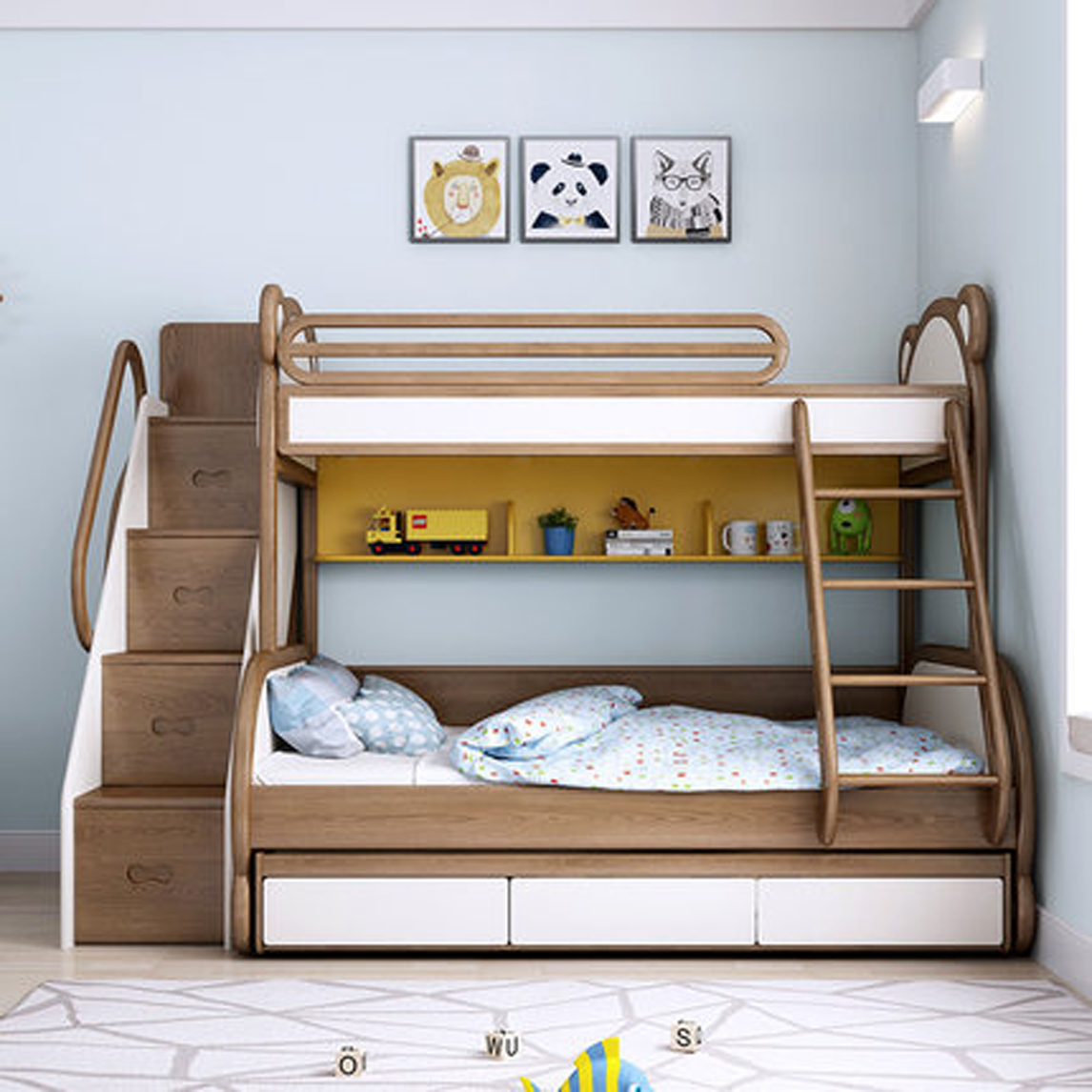 嵌入式卧室床设计|空间|家装设计|零五九 - 原创作品 - 站酷 (ZCOOL)