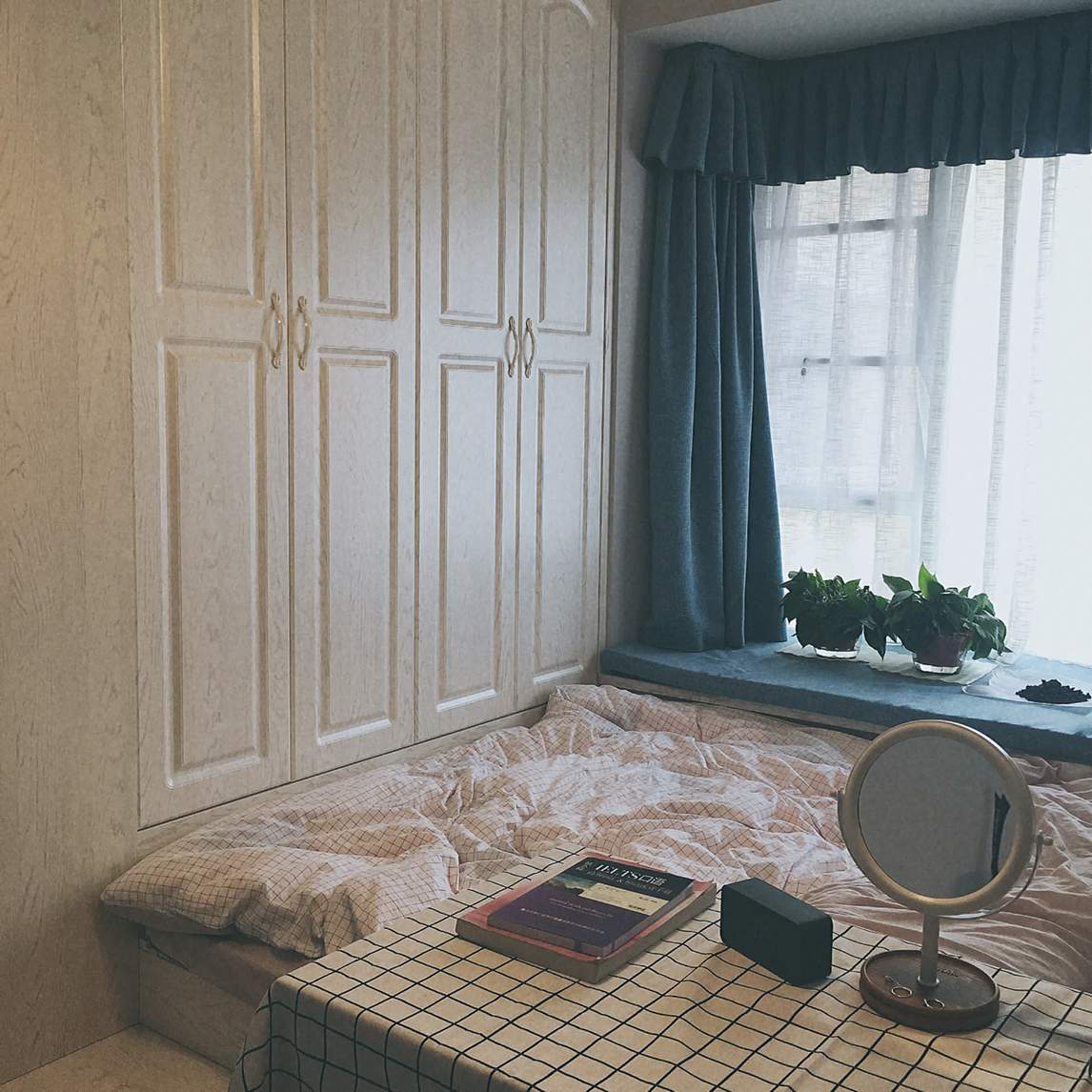 北欧风格卧室,喜欢房间满满当当的感觉