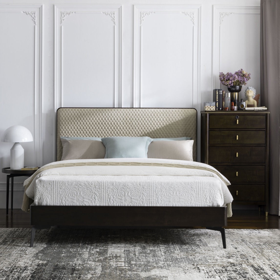 美式轻奢极简系卧室搭配