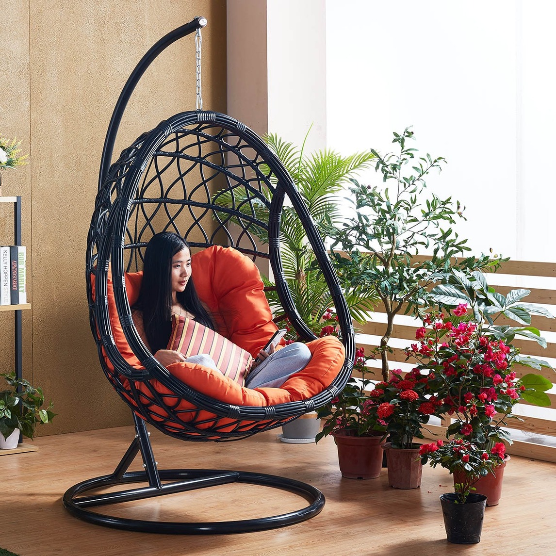 最美的吊椅 - 软装达人之户外家具设计效果图 - 每平每屋·设计家