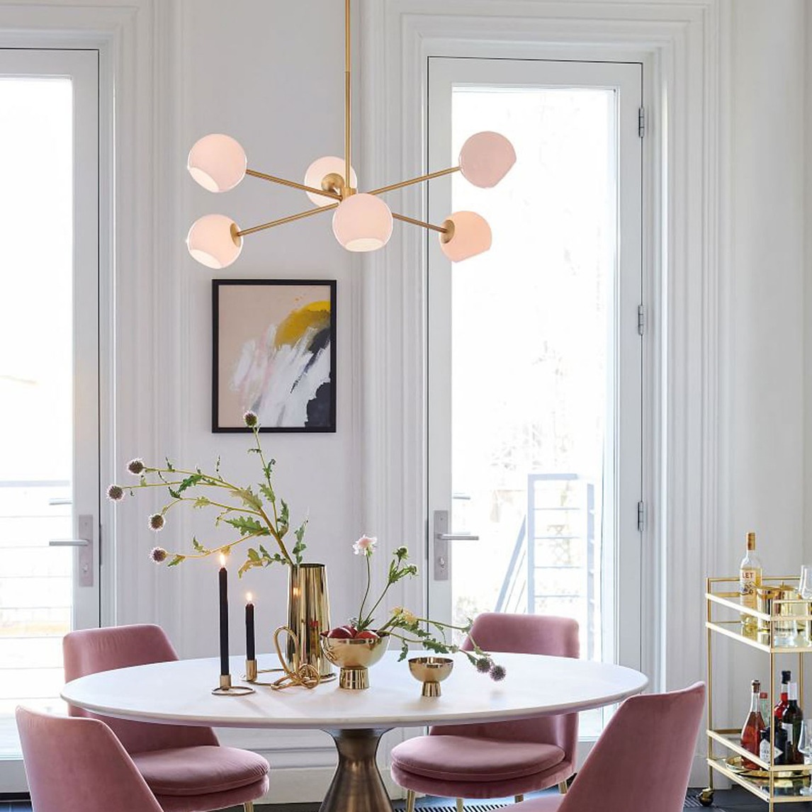 北欧风餐厅打造,让生活更有艺术感 - 放**乐设计效果图 - 每平每屋