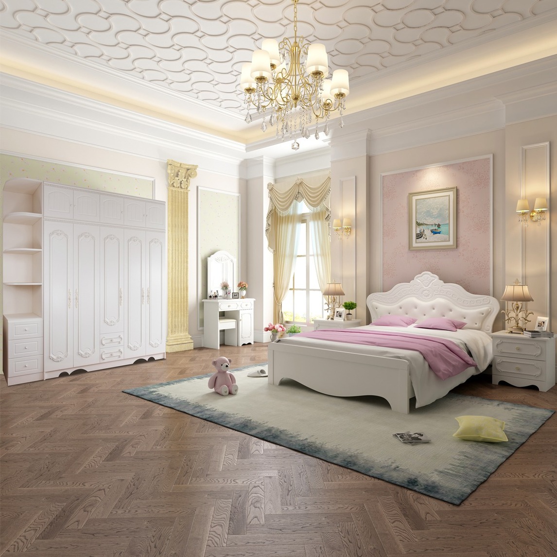 颜值与实用兼具欧式婚房