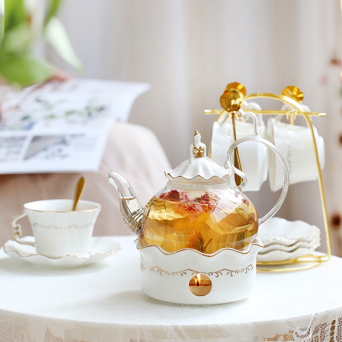 客厅里的欧式下午茶,生活的仪式感