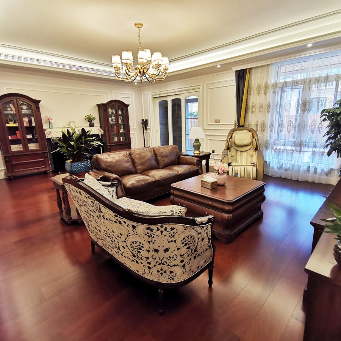 美式客厅一览,贵族绅士的魅力格调