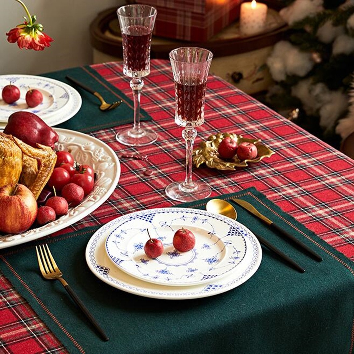 圣诞节了,餐桌您想怎样布置