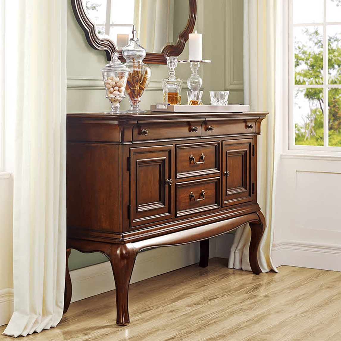 经典休闲的美式风格储物柜 - 享受生活家设计效果图 - 每平每屋·设计