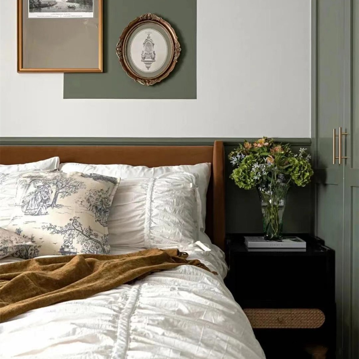 美出圈的复古风卧室