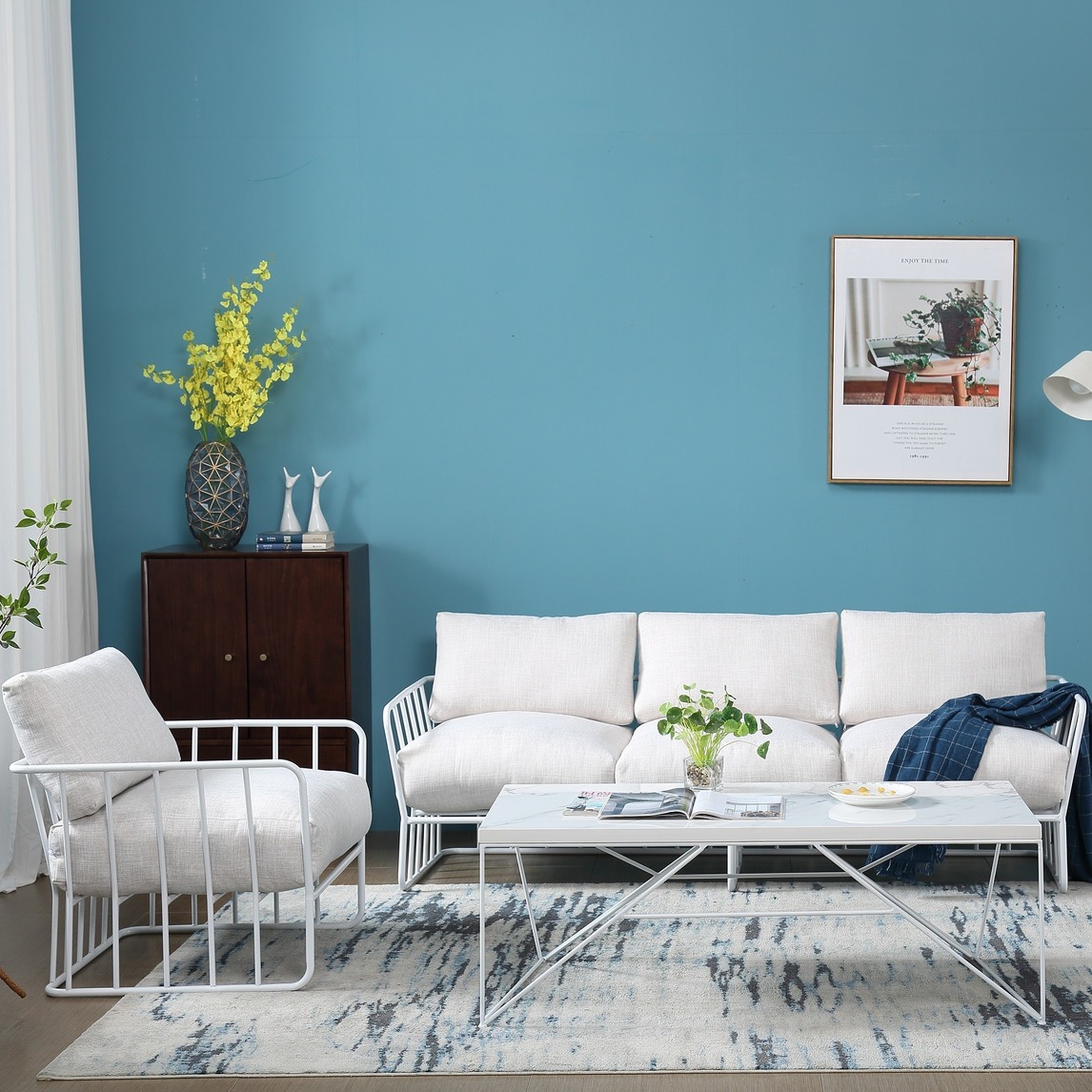 网红铁艺小沙发给您的家添色彩 - 肯先生设计效果图 - 每平每屋·设计