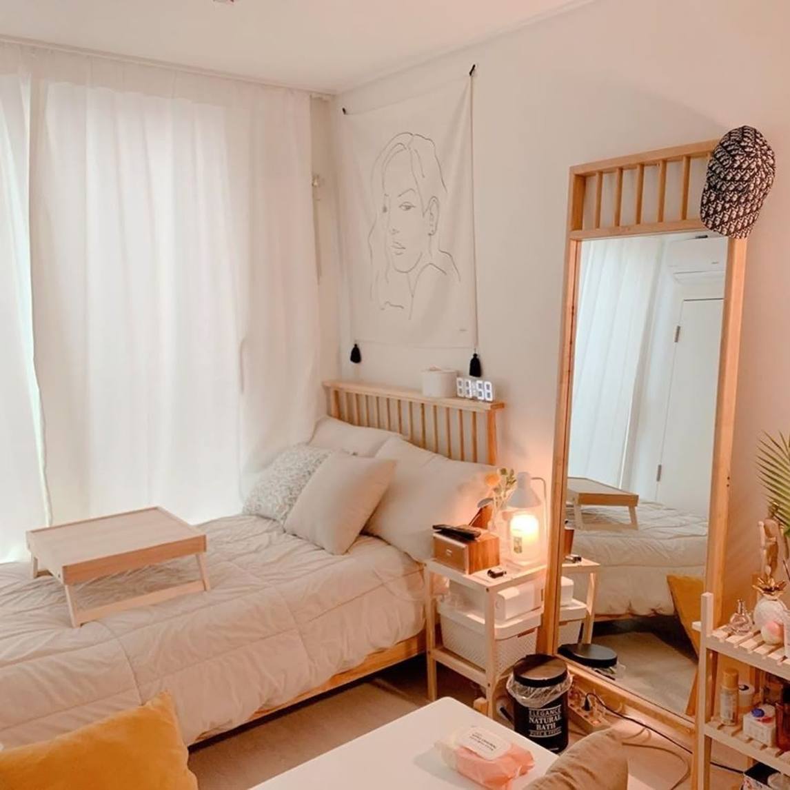 日式设计卧室,简单的温柔日子