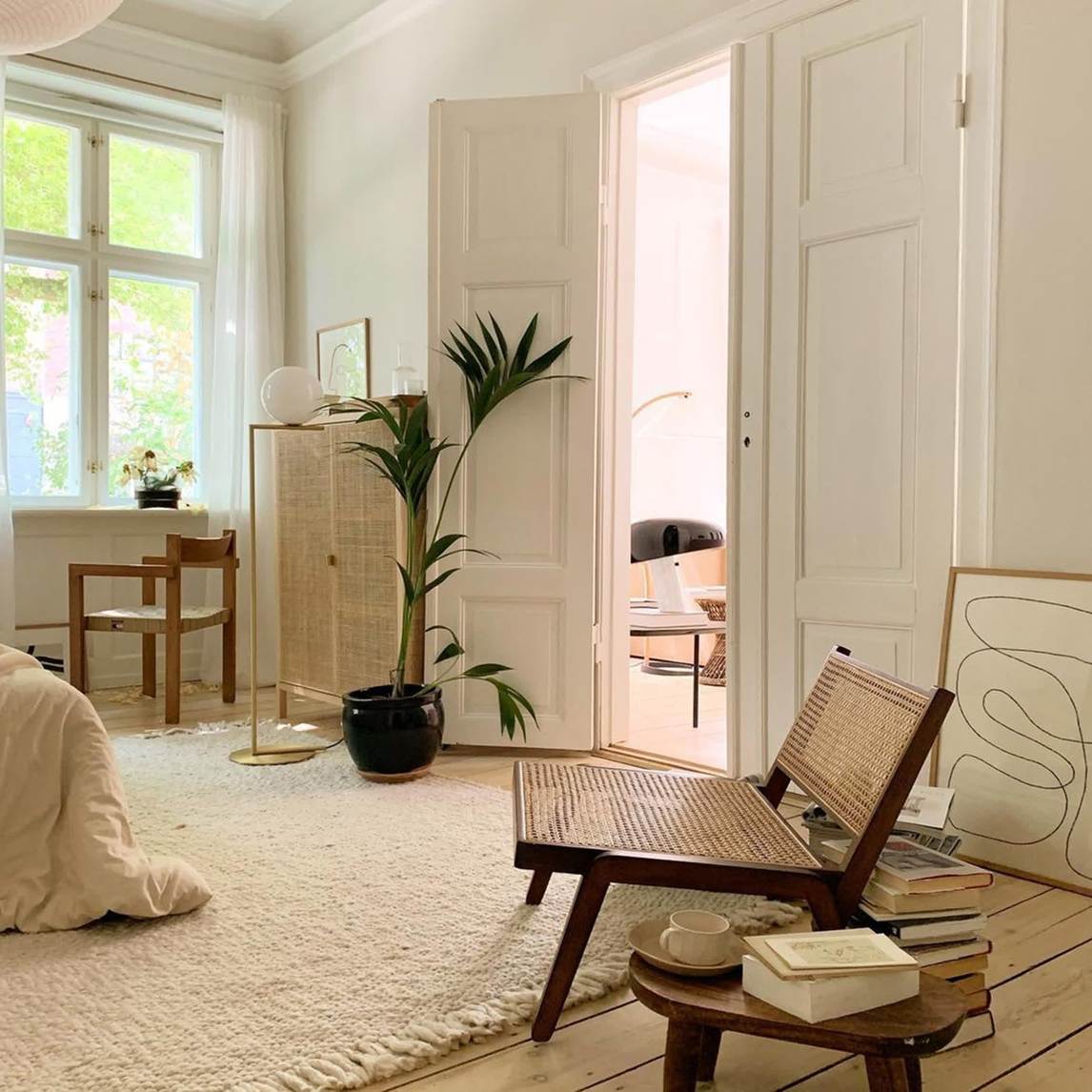 北欧卧室,清新精致的居家空间