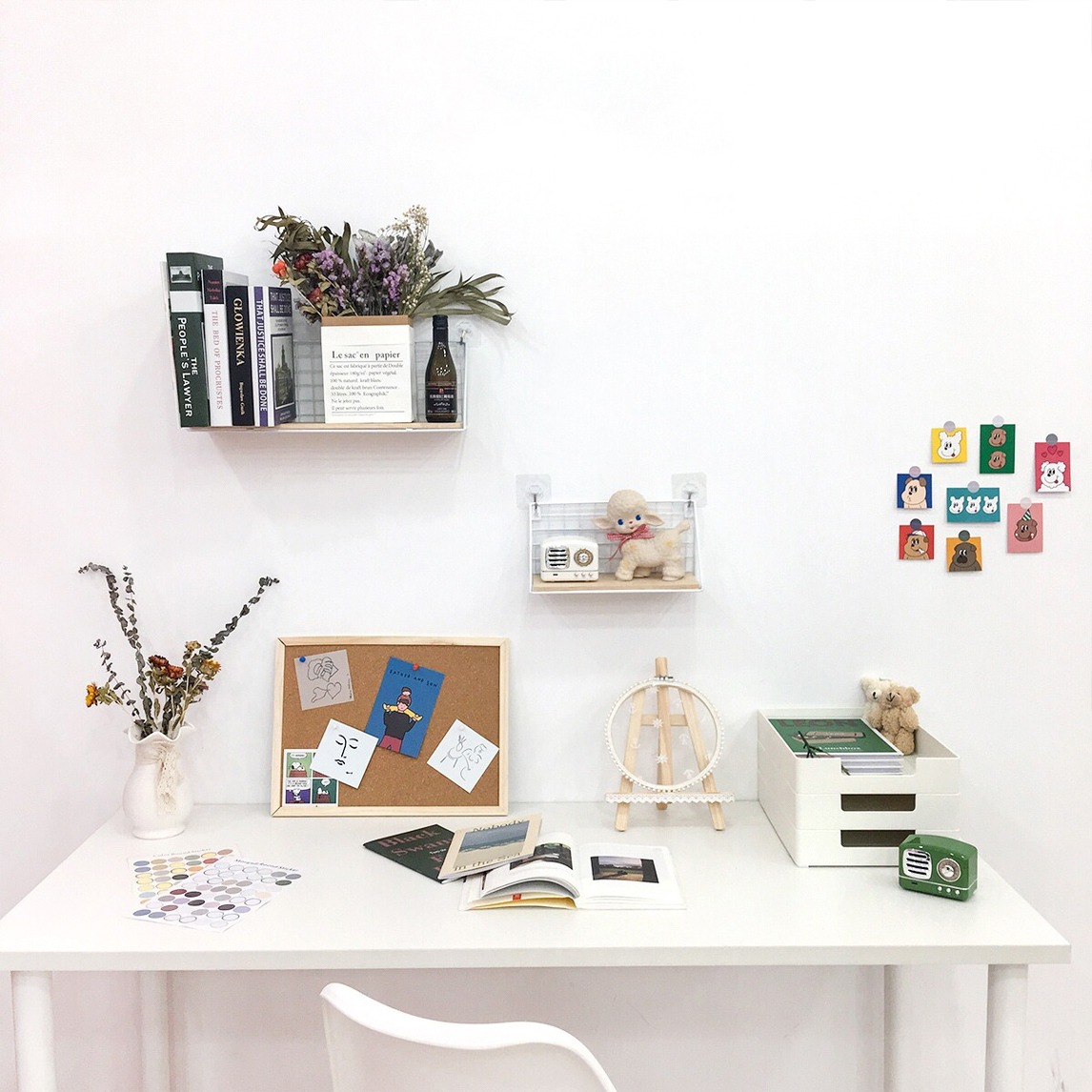 甜美系书房融化你的少女心