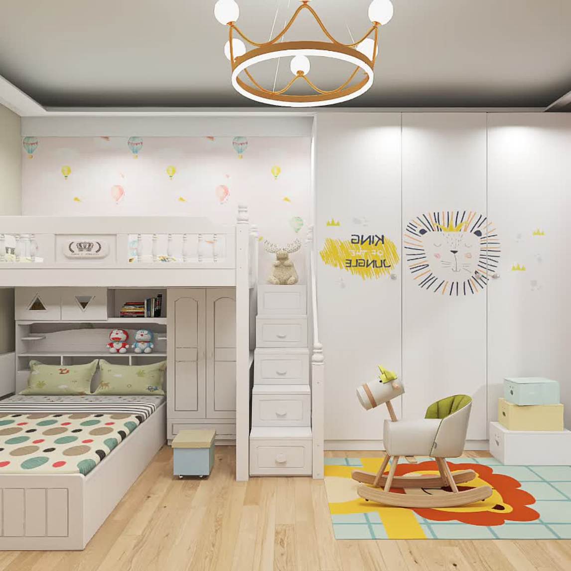 北欧儿童房,让baby赢在起跑线上