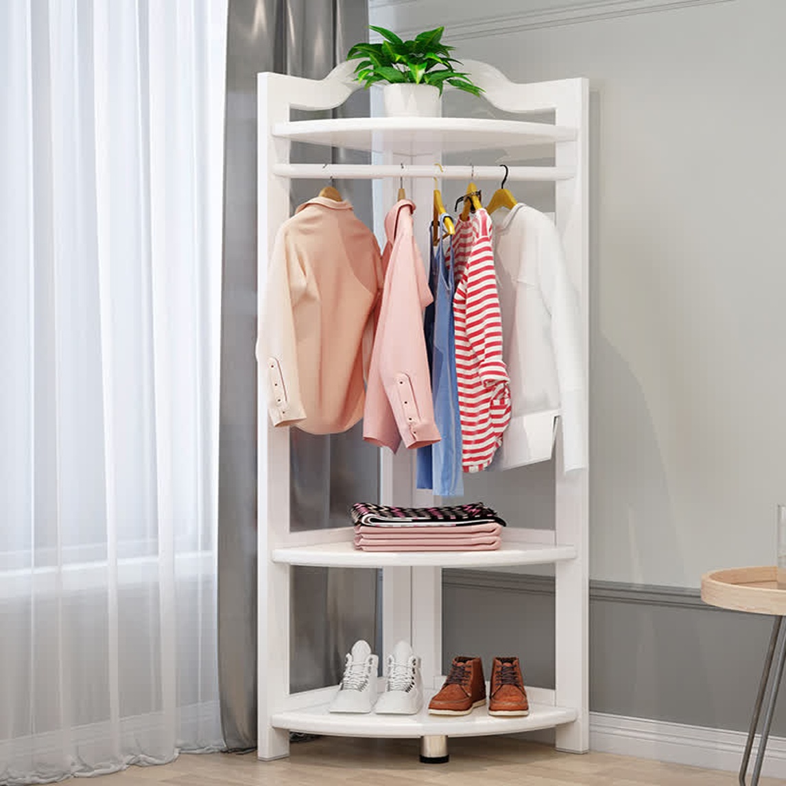 曲线支架结构的设计,可以让衣服更方便挂