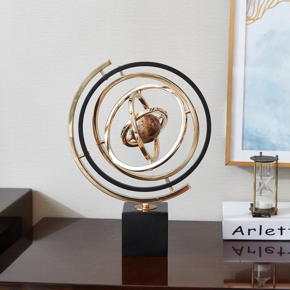 优秀作品 金属质感单品 打造现代轻奢玄关柜黑人小妹软装设计 设计