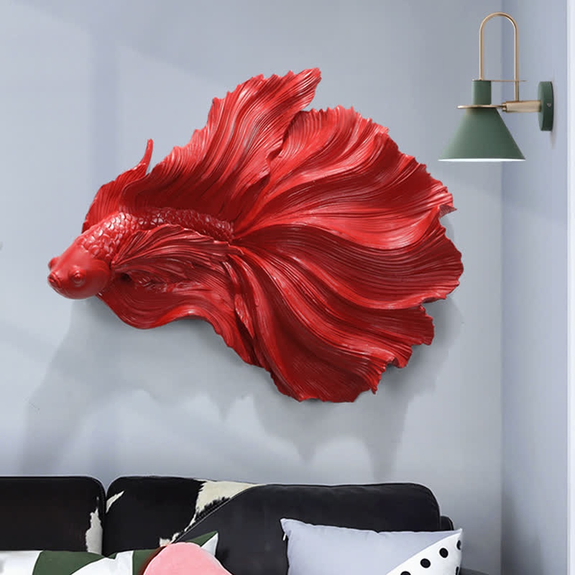 优秀作品 立体客厅墙面装饰挂件壁挂优品生活家 设计师说: 棕榈树主营