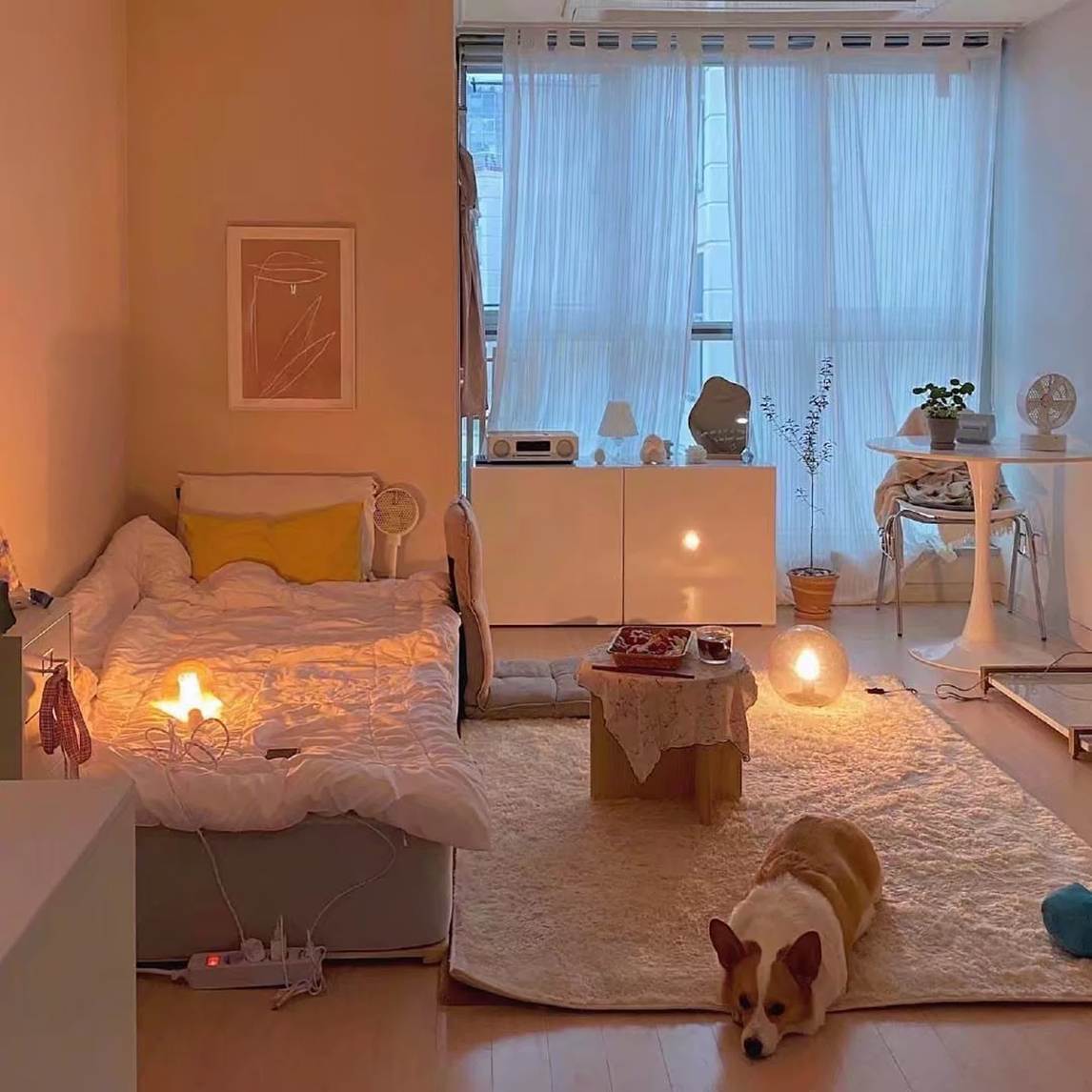 现代风卧室,拥有自己的小窝真的太幸福了