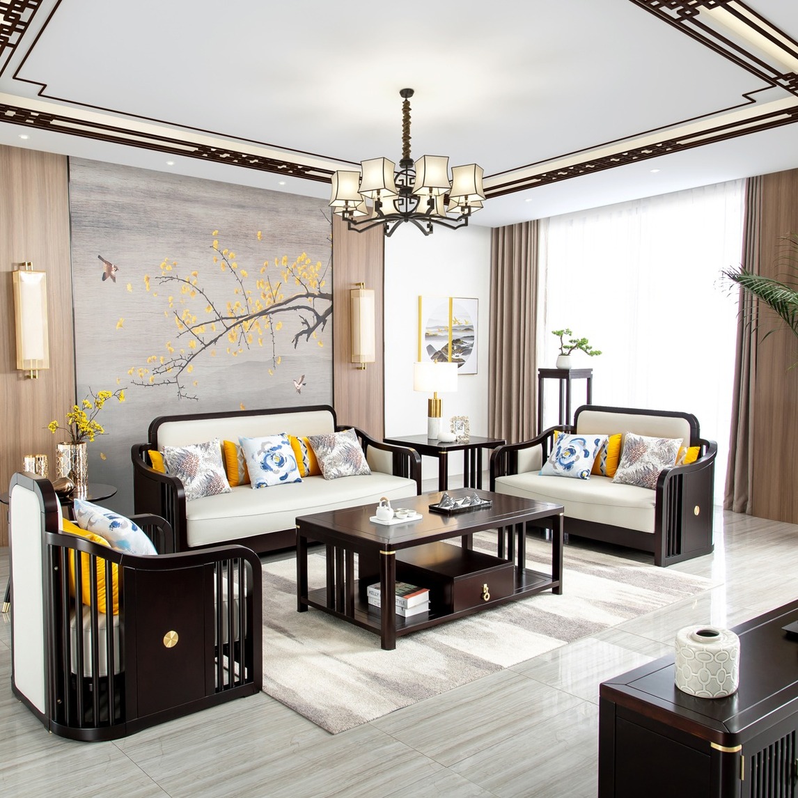 新中式轻奢客厅系列搭配