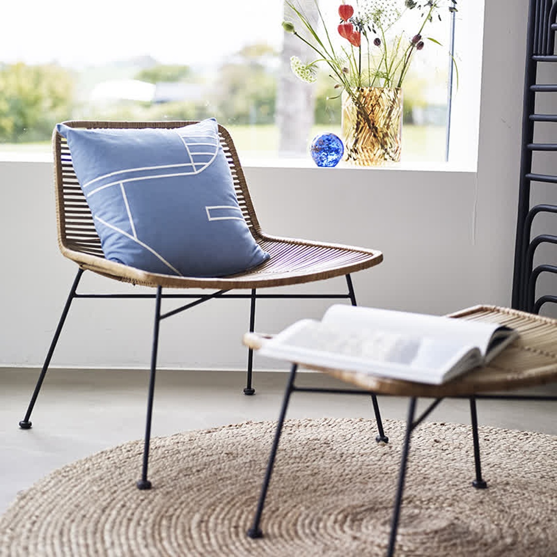 北欧风桌椅组合,充满休闲与随意之感