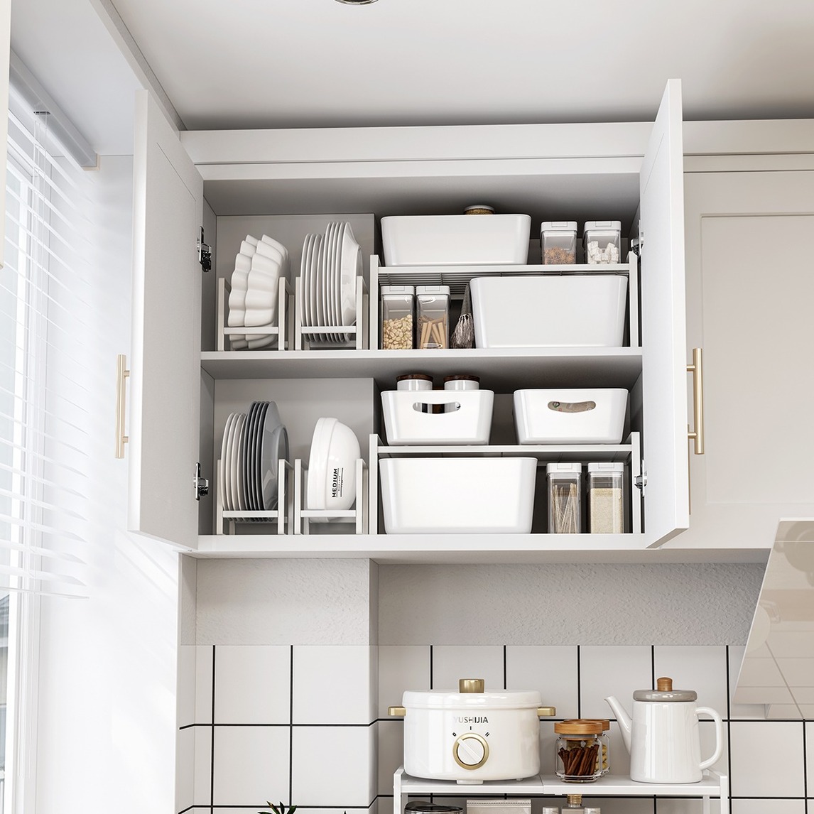 让厨房柜橱空间整洁有序