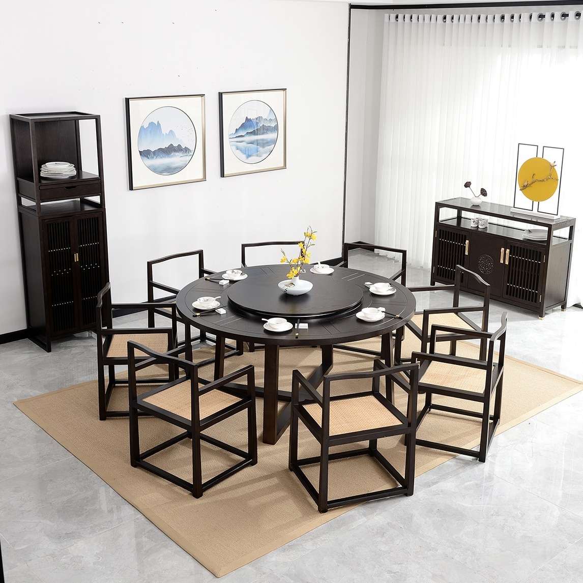 家庭聚餐必备圆桌,再也不怕人多坐不下