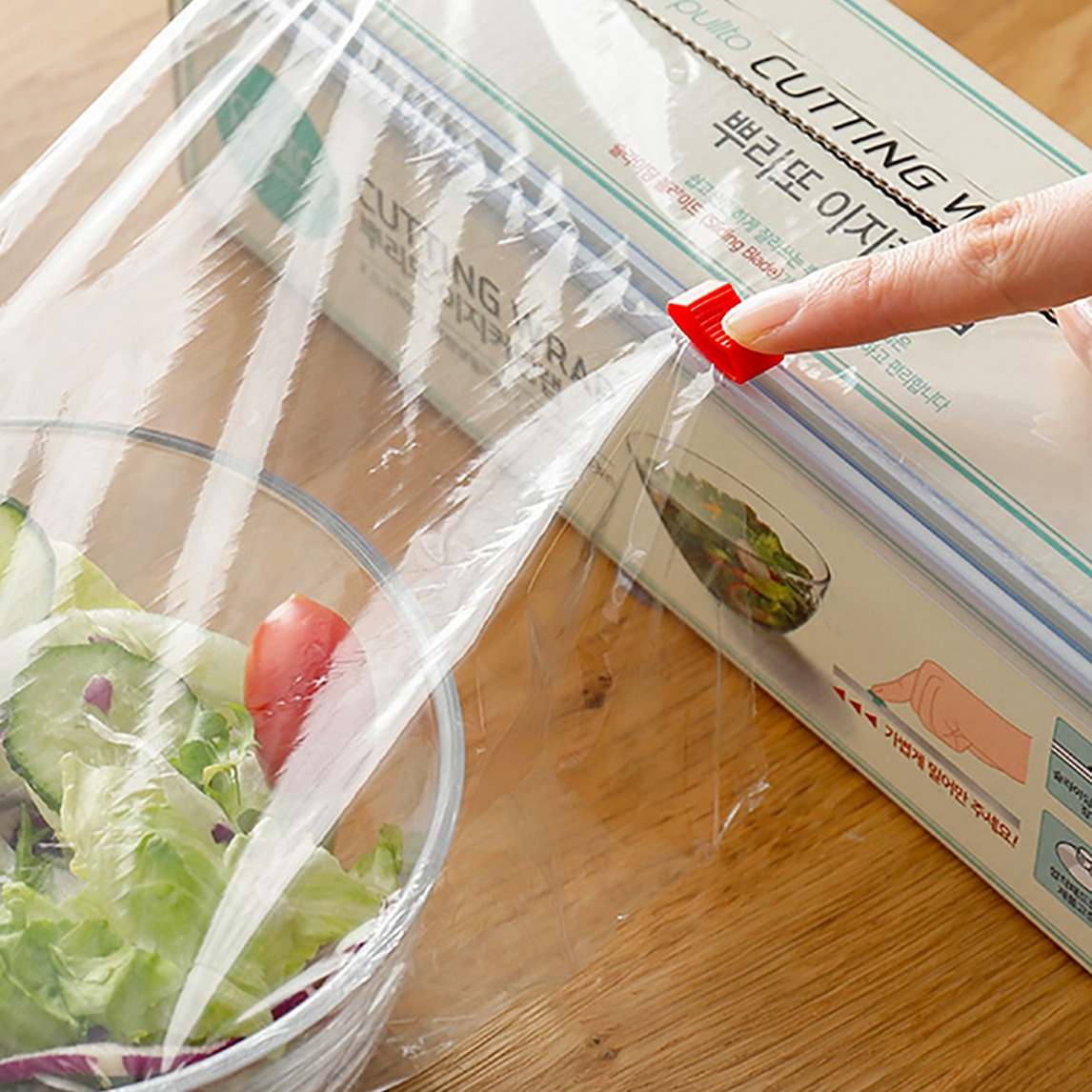 保鲜膜盒带切割器快捷方便