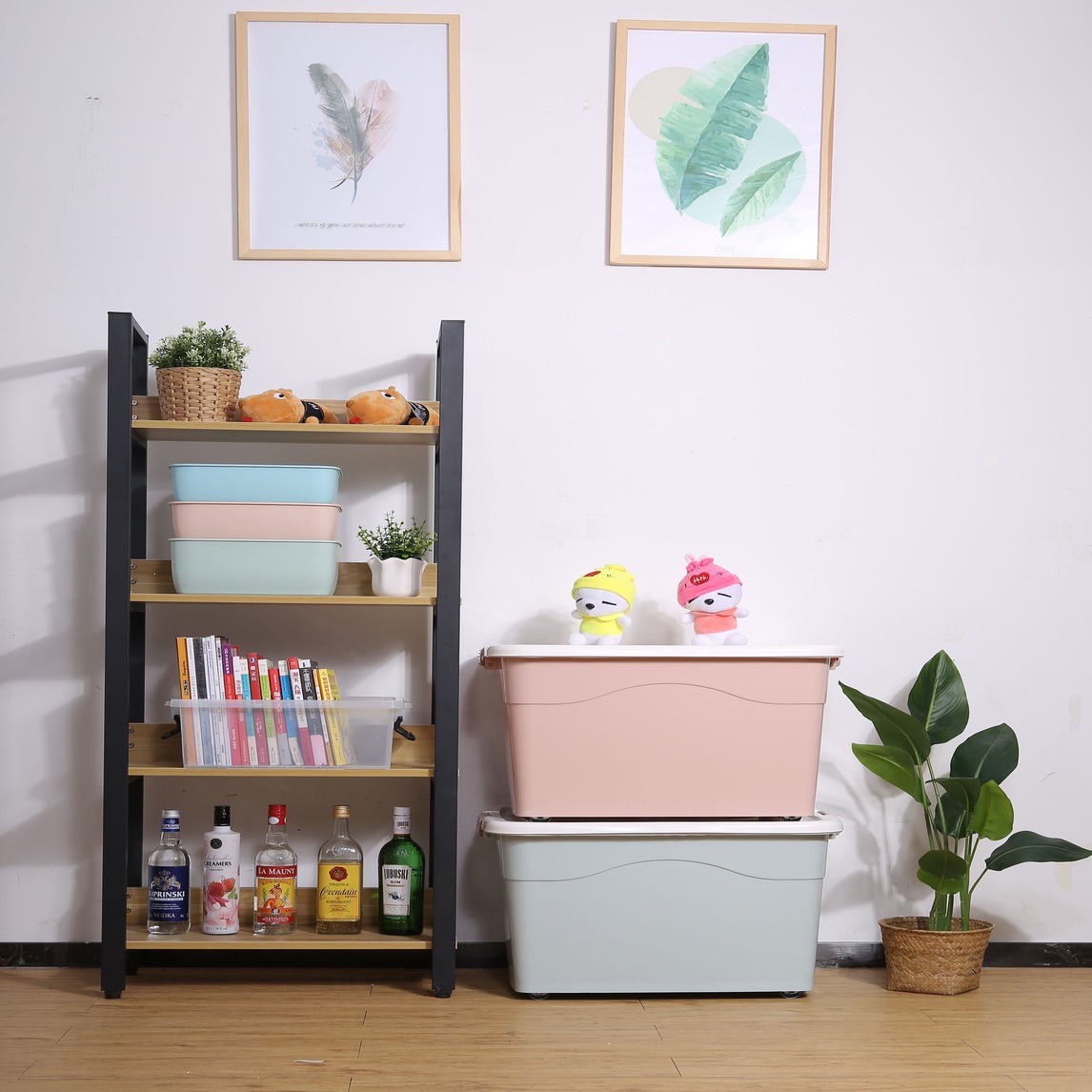 将生活规划整齐,告别杂乱繁琐佳龙2754 设计师说: 三款收纳箱采用环保