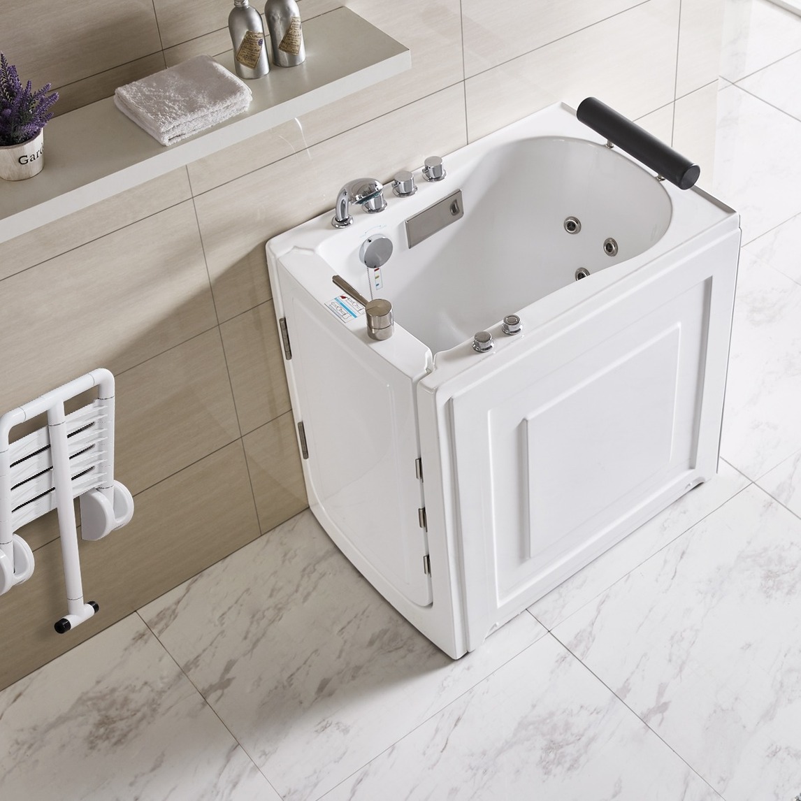 瑝玛坐泡式无障碍老人浴缸步入式按摩浴缸