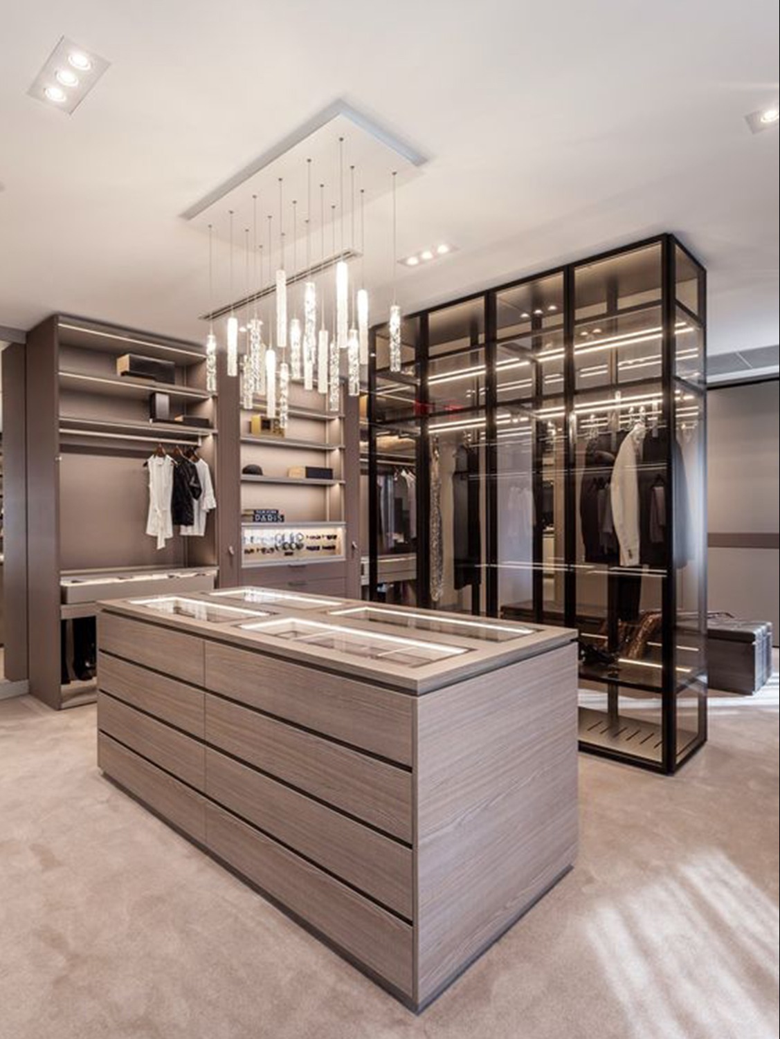 衣帽间岛台定制设计