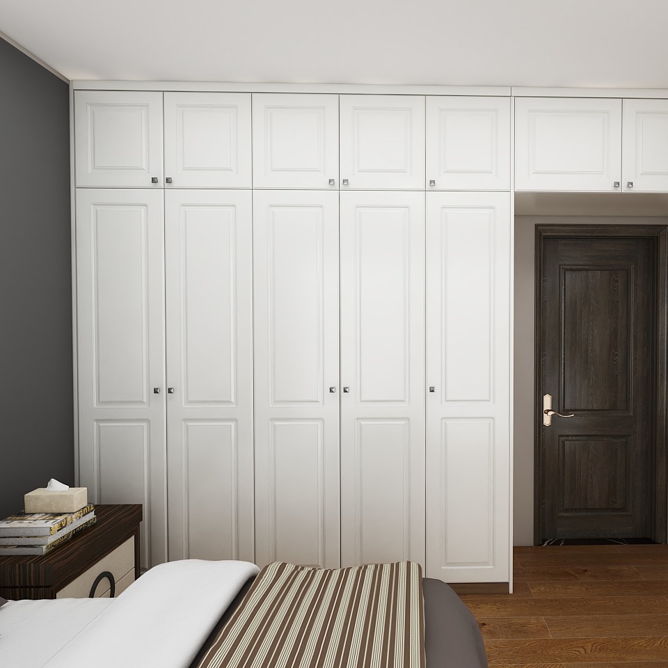 简简单单的柜子造型,让空间活泼了起来