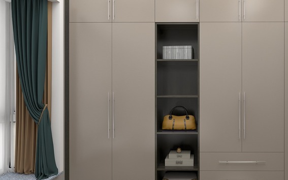 卡其色衣柜的优雅感,装了才知道