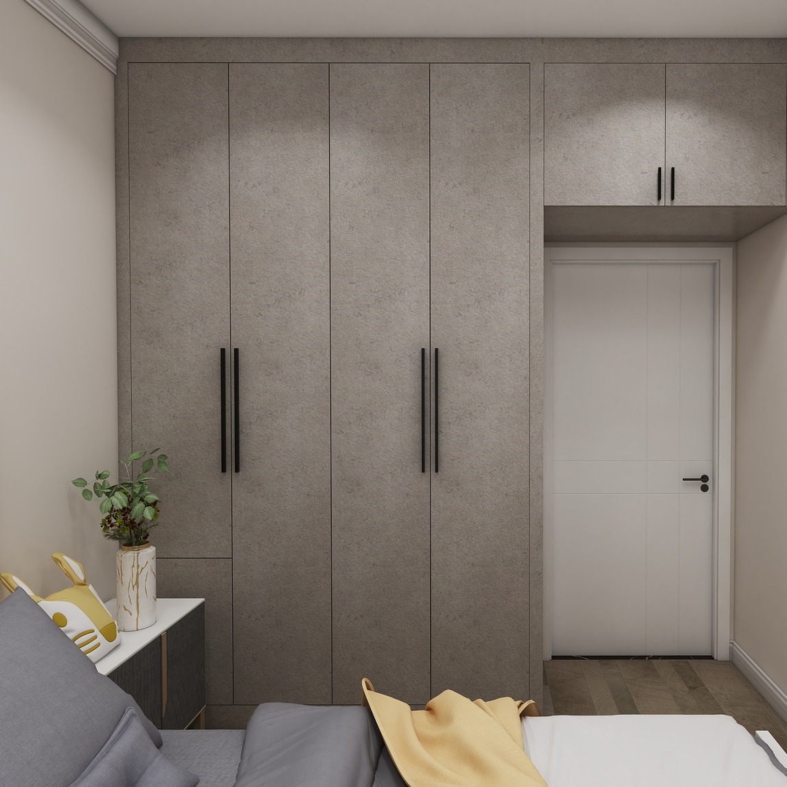 顶的衣柜,不仅省空间,而且特大气 - 蒂诺一北滨路居然之家店设计效果