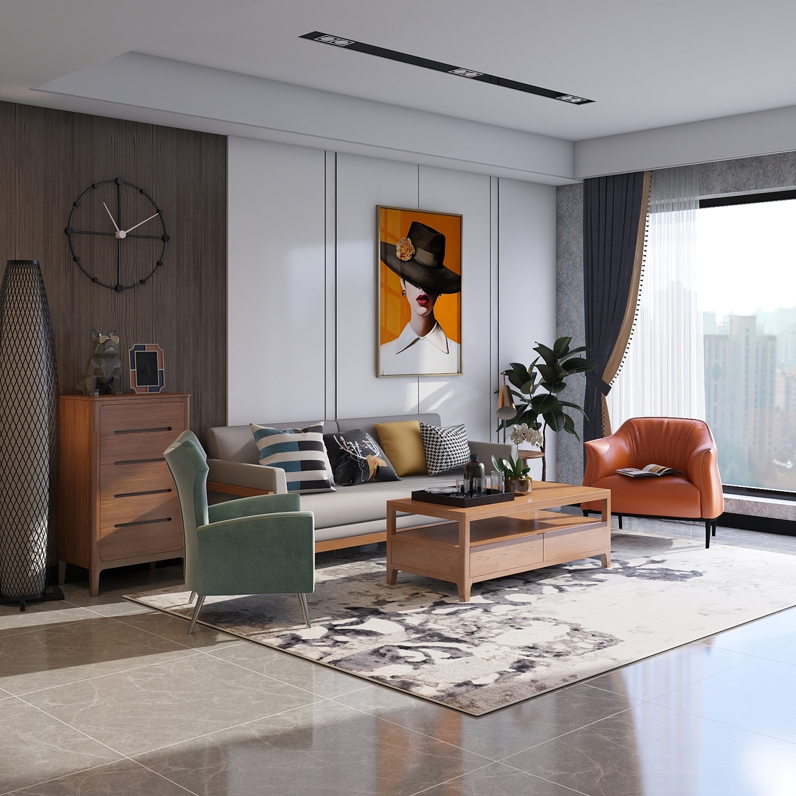 臻卓-羁绊(现代/客厅会客)