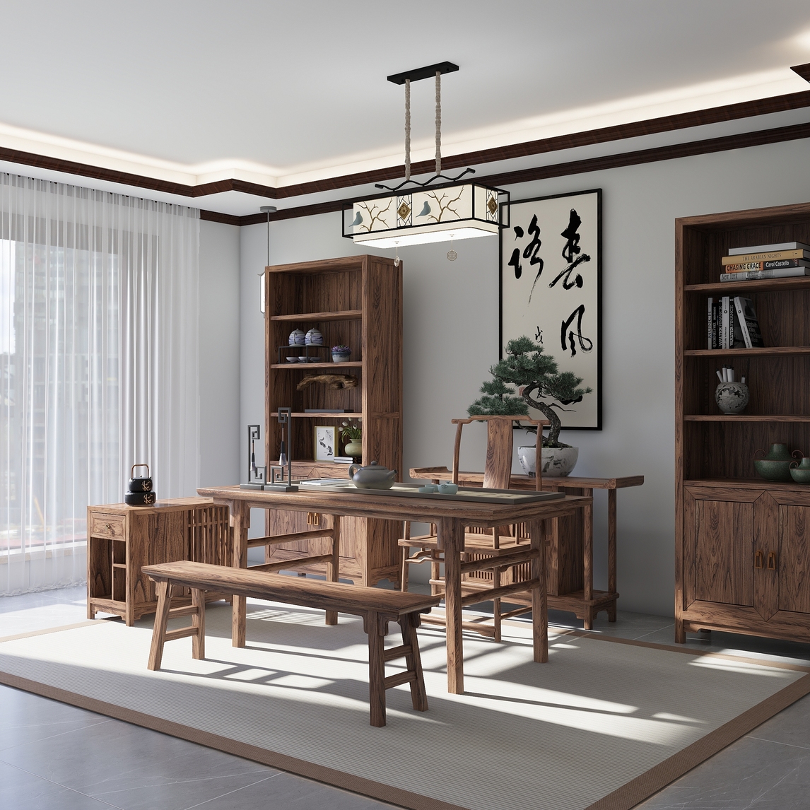 自在书房之清风禅韵