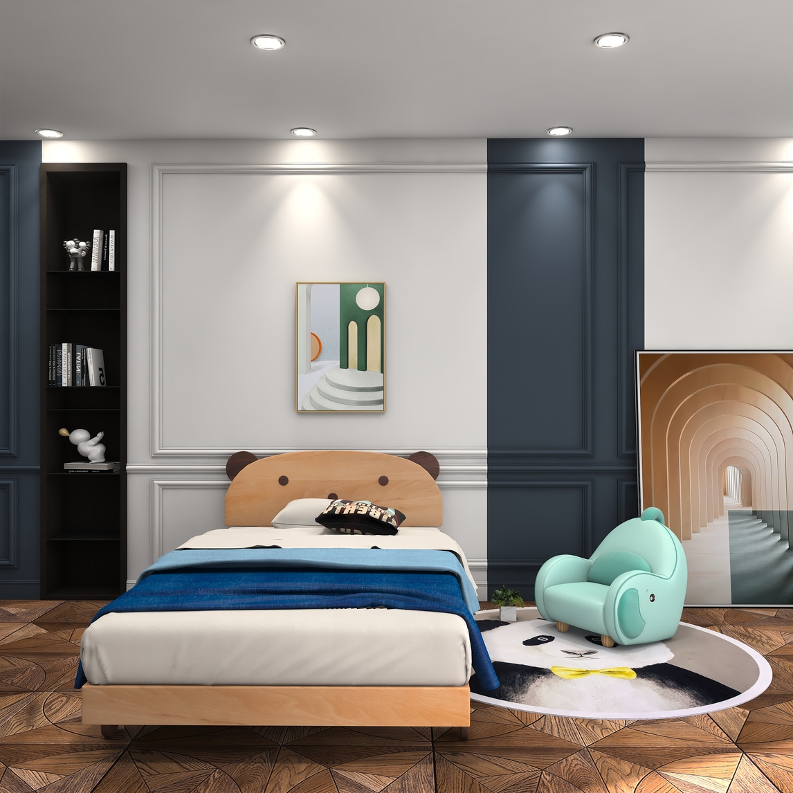 轻松舒适的儿童房