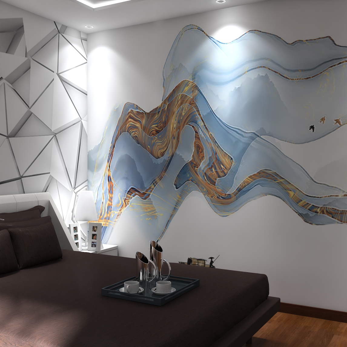 室内沙发背景时尚墙纸设计装饰装修素材免费下载(图片编号:1566847)-六图网