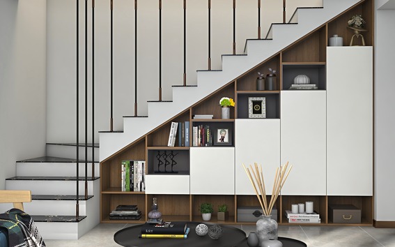 现代简约榻榻米书房 - 玛格家居体验馆设计效果图 - 每平每屋·设计家