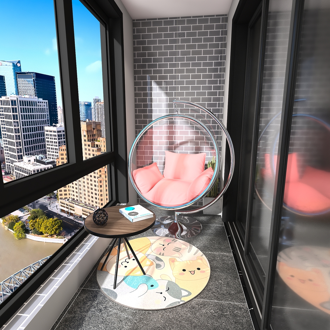 阳台一角利用起来,让你舒适感升级