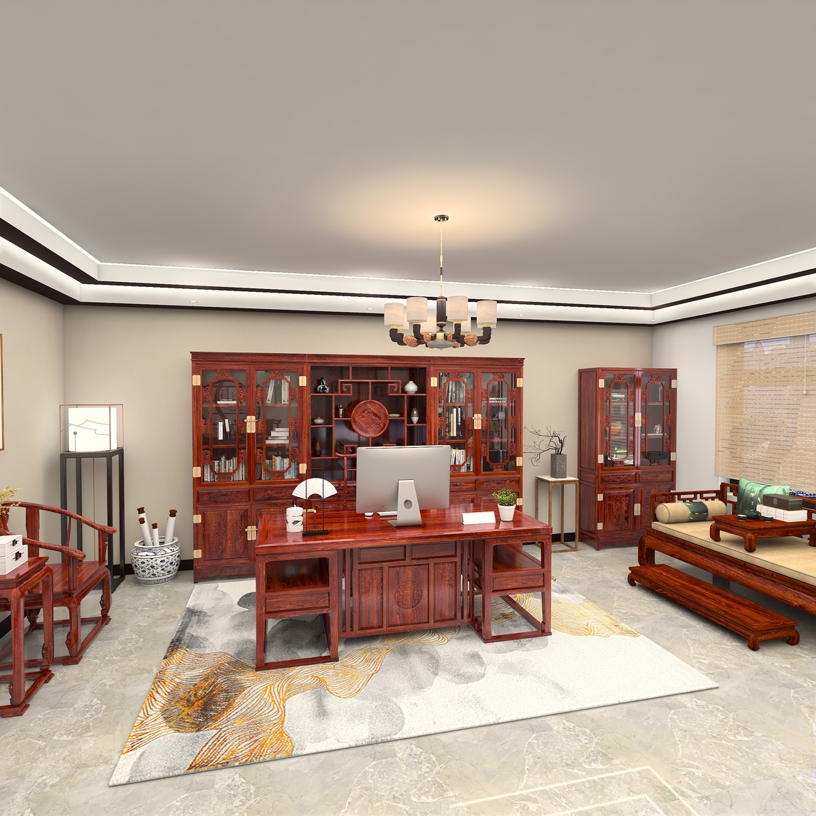 古代书房的摆设都是这么讲究吗