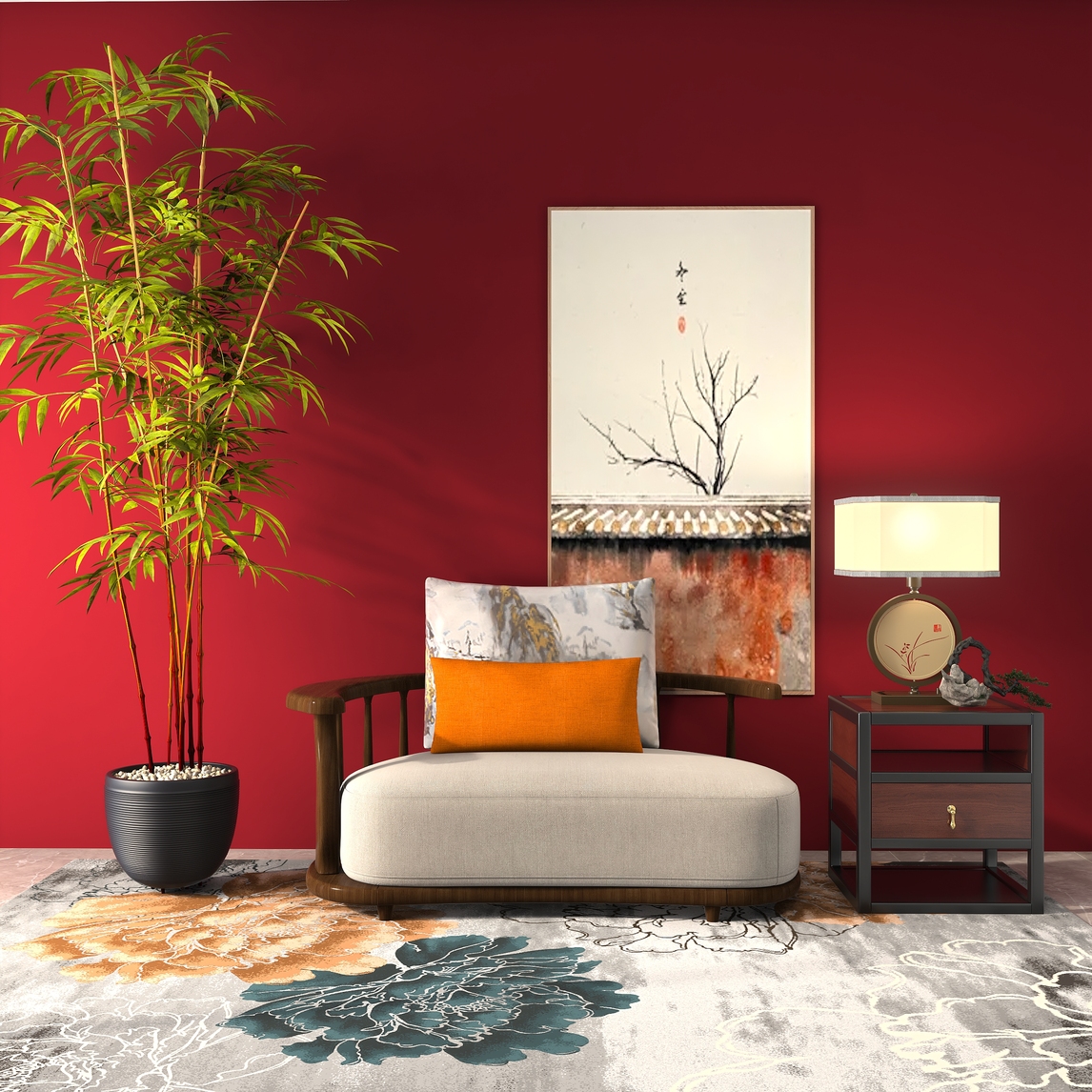 一抹独特的中国红,挥洒精致简雅高级范!