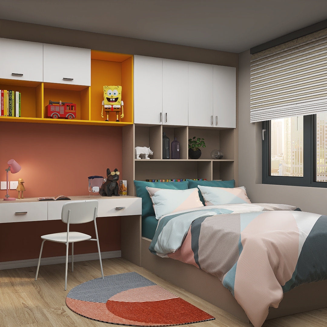 整个儿童房充满了香甜的气息 - sjjypxmbx设计效果图 - 每平每屋·设