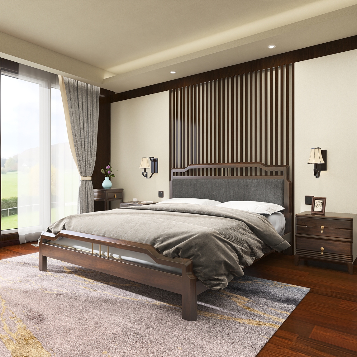新中式卧室—禅意人生