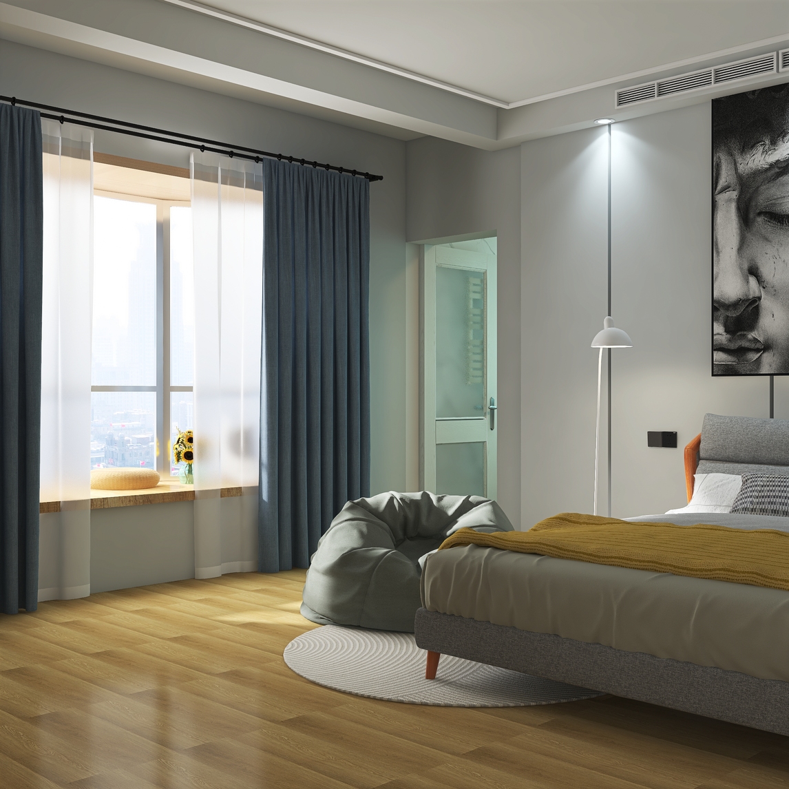 出租房也要有温度 - ecofloor设计效果图 - 每平每屋·设计家