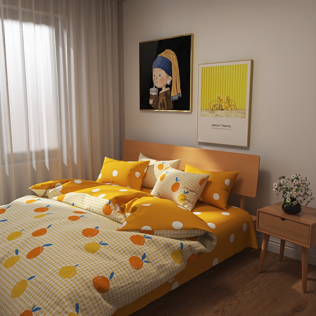 田园风卧室带来的温馨感