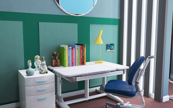 儿童要书房这样布置