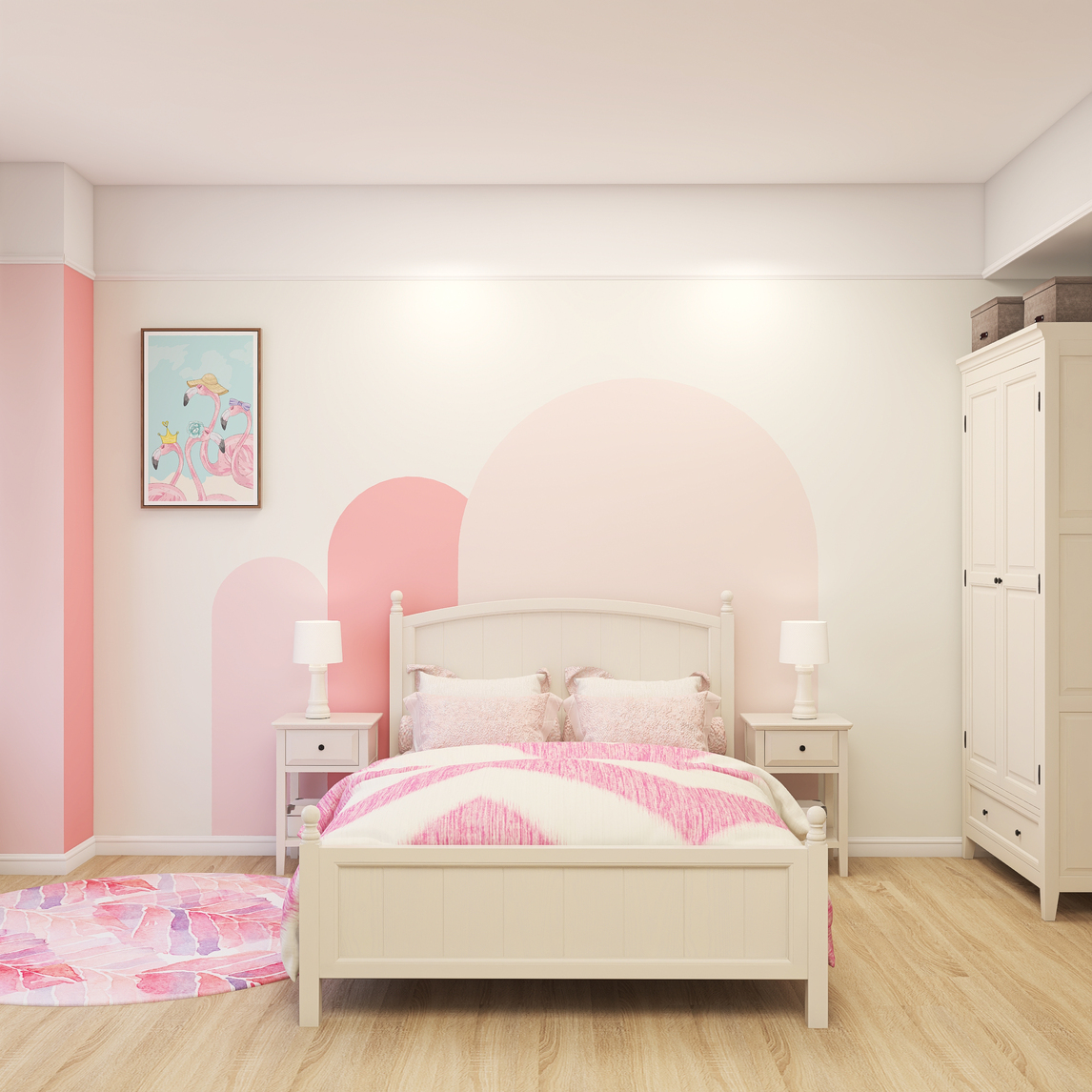 粉嫩嫩的公主房,妈咪的小心肝