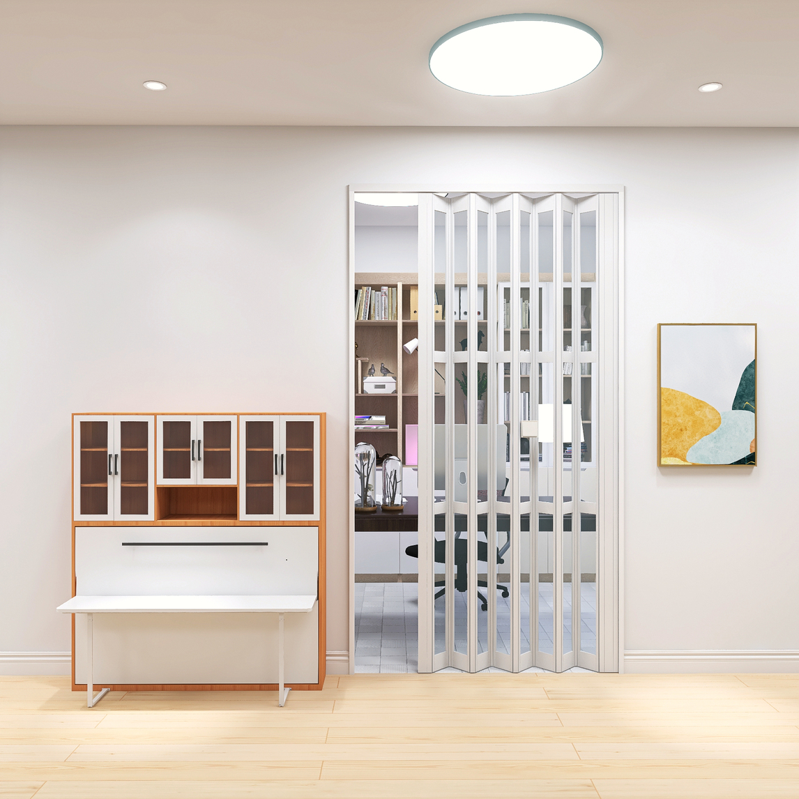 折叠门专家设计效果图 - 每平每屋·设计家