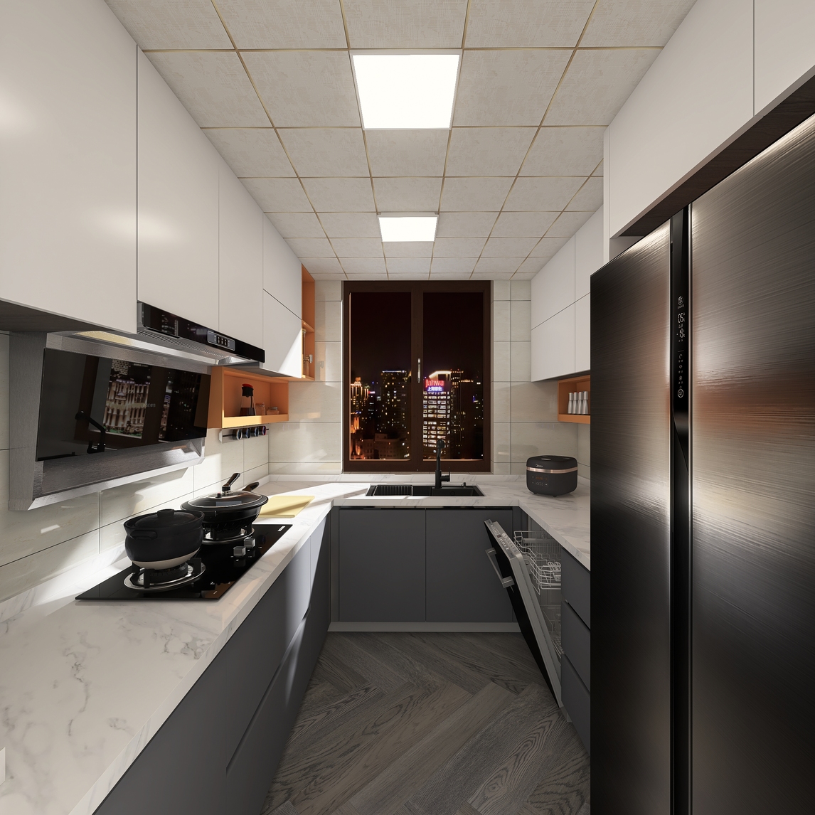 2021年流行色橱柜