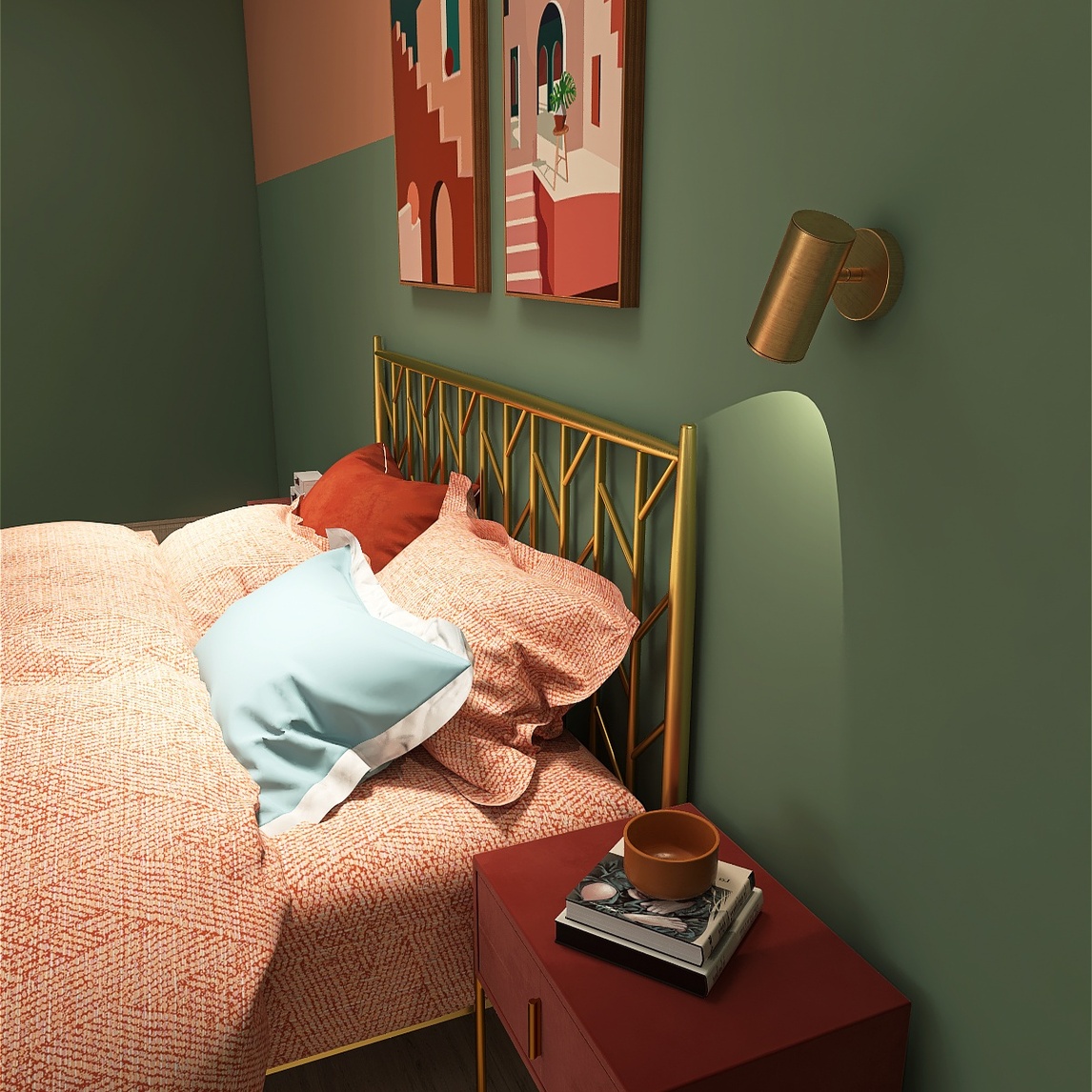 田园风格萝卜配色